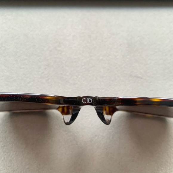 NWT DIOR Link3F Sunglasses Square Tortoise Gold - Picture 6 of 16